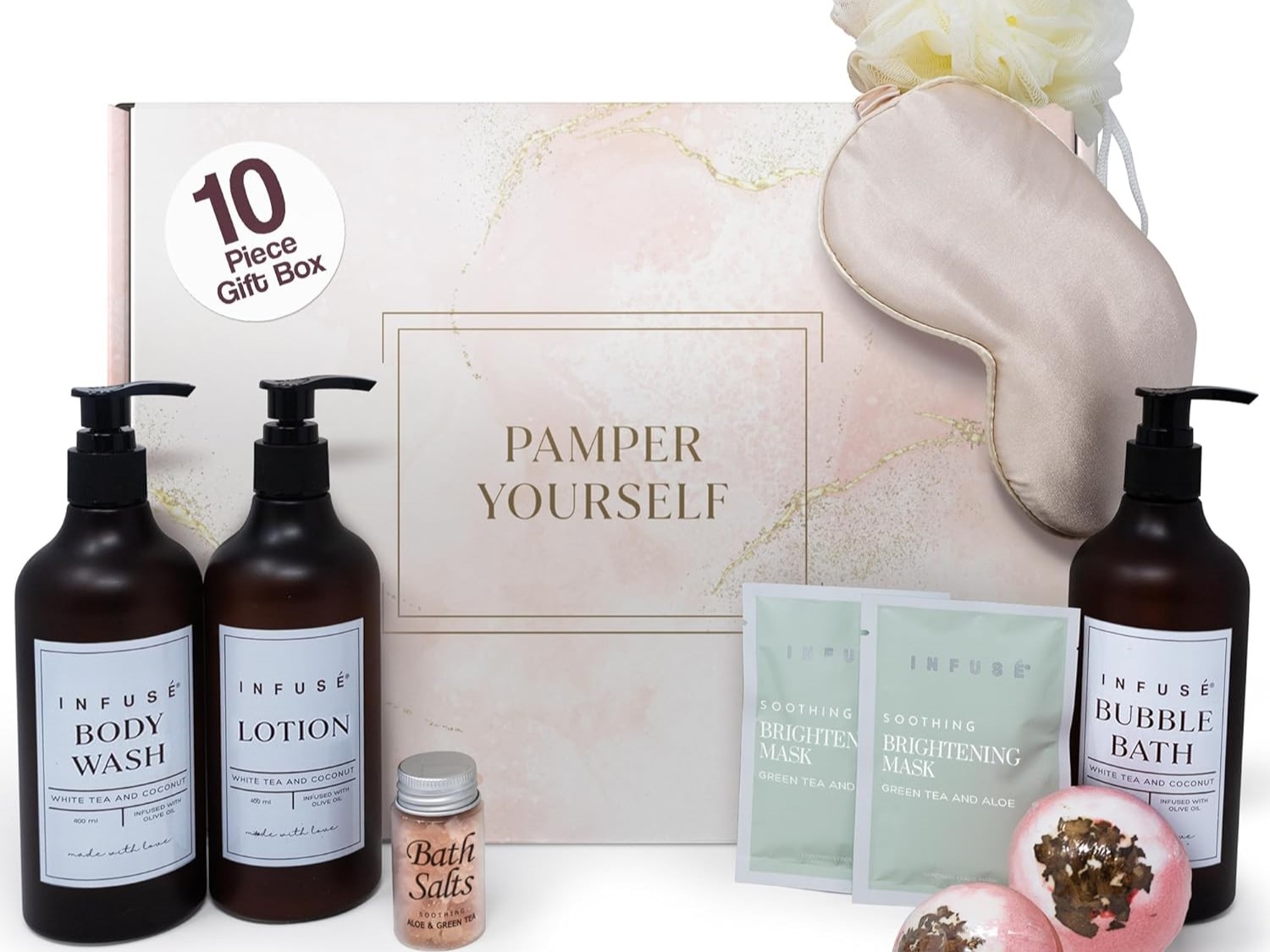 10-Piece Spa Gift Box for Women | Self-Care Set